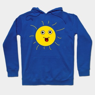 Sun with a Happy Face Hoodie